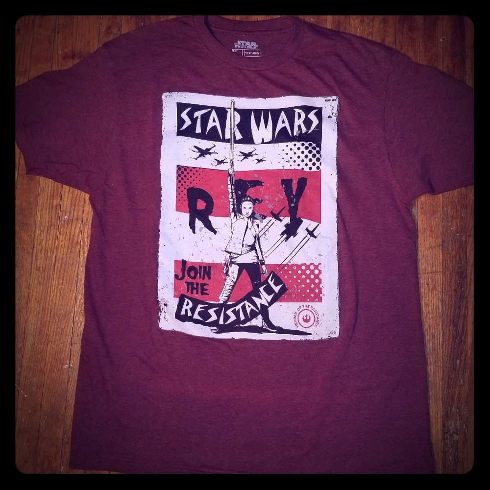 Star wars printed shirt